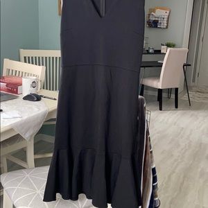 Women’s J. Crew black dress
